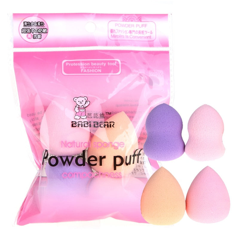 4Piece set Soft Makeup Sponge