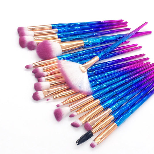 20 piece set makeup brush